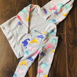 Toddler Girl’s Cat and Jack Leggings Set🦕🦖